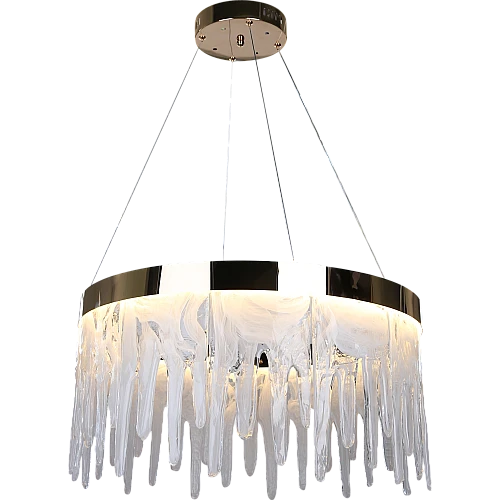 نجف مودرن ذهبي لون الانارة 3اضاءات 55 واط قطر 60 سم