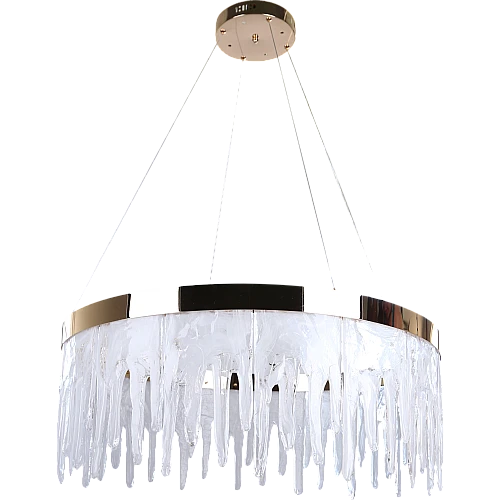 نجف مودرن ذهبي لون الانارة 3اضاءات 75 واط قطر 80 سم