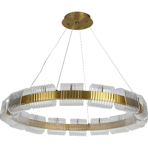 نجف مودرن زيتي لون الانارة 3اضاءات 55 واط قطر 100 سم