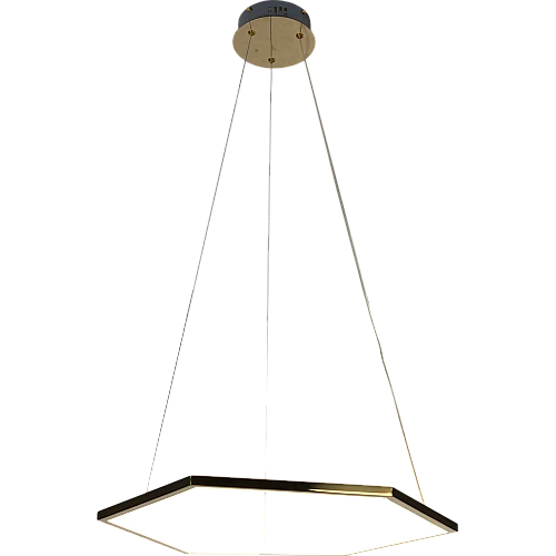 نجف مودرن ذهبي اصفر قطر 60 سم 30 واط