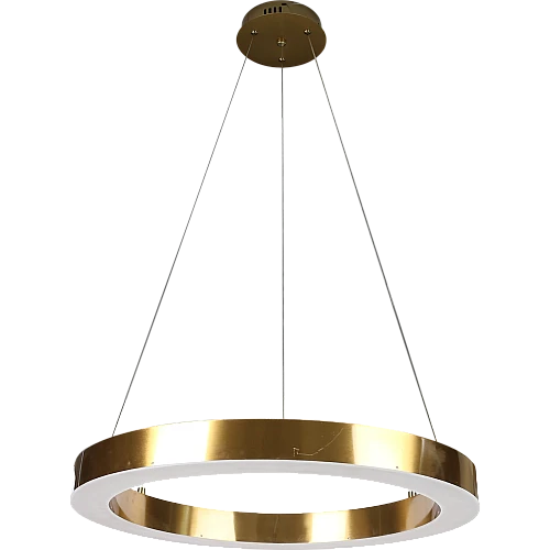 علاقي مودرن قاعدة واحدة زيتي لون الانارة اصفر 48 واط قطر 60 سم