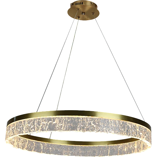 نجف مودرن زيتي 3اضاءات 36 واط قطر 80 سم