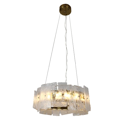 نجف مودرن زيتي لون الانارة 3اضاءات 30 واط قطر 40 سم