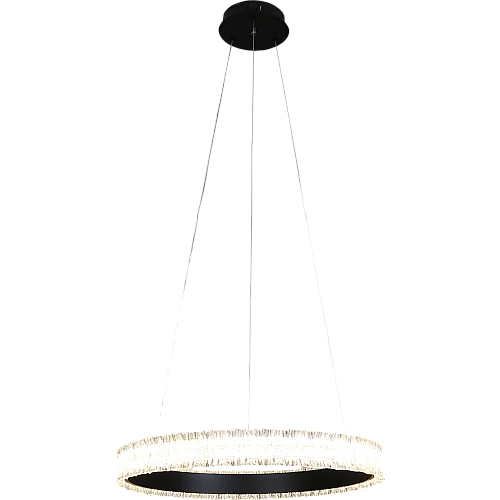 نجف مودرن اسود لون الانارة 3 اضاءات 75 واط قطر 60 سم