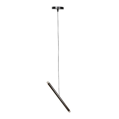 نجف مودرن اسود لون الانارة اصفر 5 واط مفرد