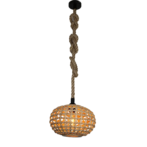 علاقي مفرد حبال مع قش E27*1L