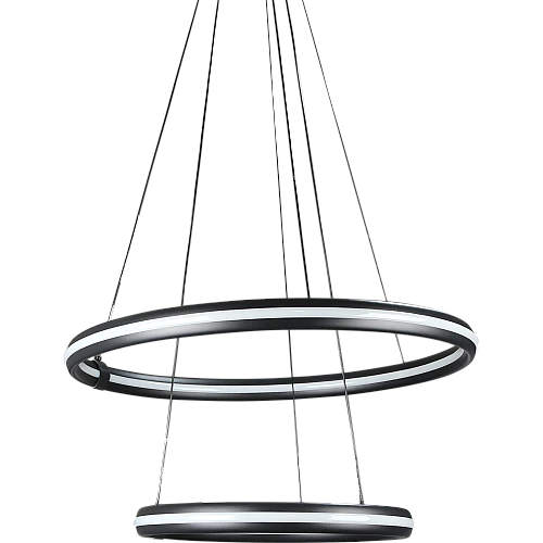 نجف مودرن اسود لون الانارة 3اضاءات 150 واط مجوز