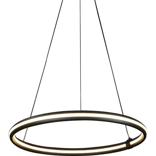  صورة منتج نجف مودرن اسود لون الانارة 3اضاءات 85 واط مقاس 60 سم موديل HA/D5939/600BK+3CO