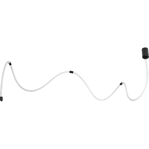 علاقي مودرن اسود لون الانارة اصفر 65 واط