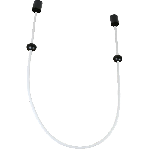 علاقي مودرن اسود لون الانارة اصفر 48 واط