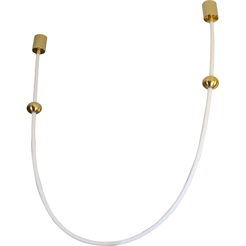 علاقي مودرن زيتي لون الانارة اصفر 48 واط