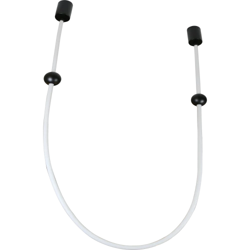 علاقي مودرن اسود لون الانارة اصفر 75 واط