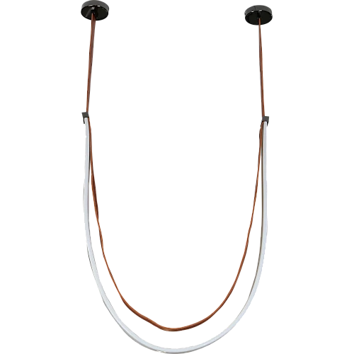 علاقي مودرن بني لون الانارة اصفر 36 واط