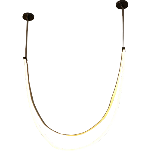 علاقي مودرن رمادي لون الانارة اصفر 36 واط