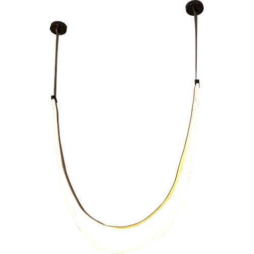 علاقي مودرن رمادي لون الانارة اصفر 75 واط