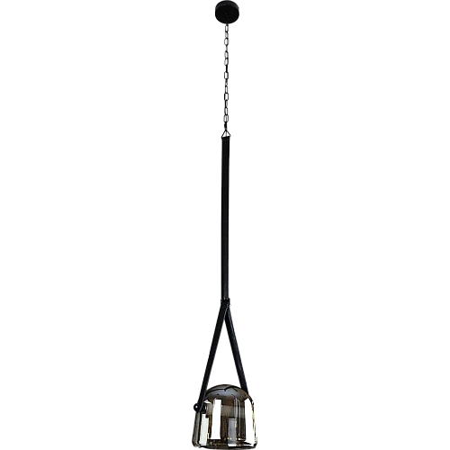 علاقي مودرن مفرد 9 واط رمادي دخاني