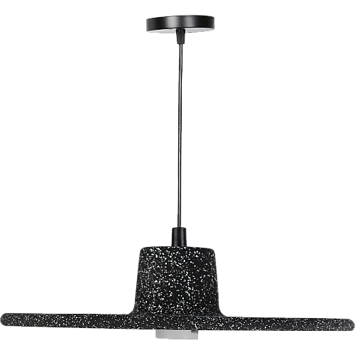 علاقي مودرن اسود E27*1L قطر 300 ملم