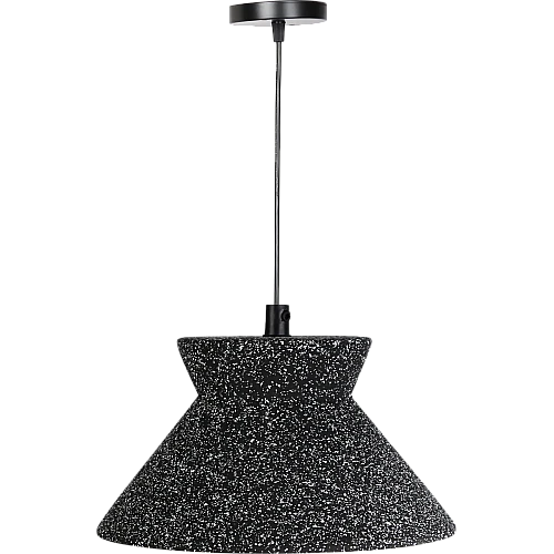 علاقي مودرن اسود E27*1L قطر 200 ملم