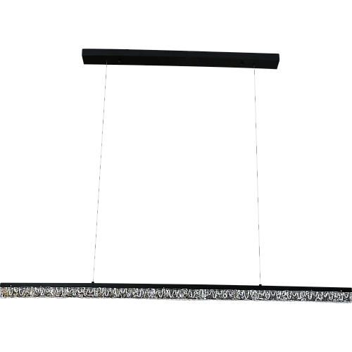 نجف مودرن اسود لون الانارة 3 اضاءات 25 واط مقاس 1.2M ملم