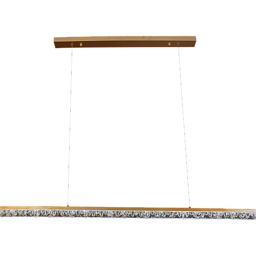 نجف مودرن ذهبي لون الانارة 3 اضاءات 25 واط مقاس 1.2M ملم