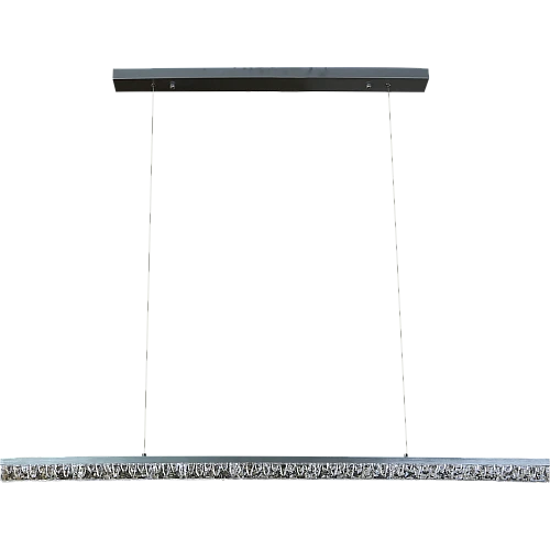 نجف مودرن فضي لون الانارة 3 اضاءات 25 واط مقاس 1.2M ملم