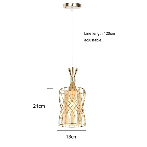 علاقي مودرن مفرد ذهبي E27*1L