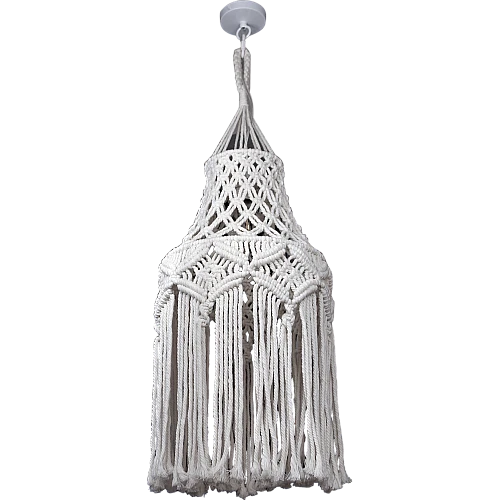 نجف حبال ابيض E27*1L