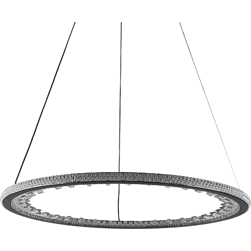 نجف مودرن اسود لون الانارة 3 اضاءات 75 واط مقاس 60 سم