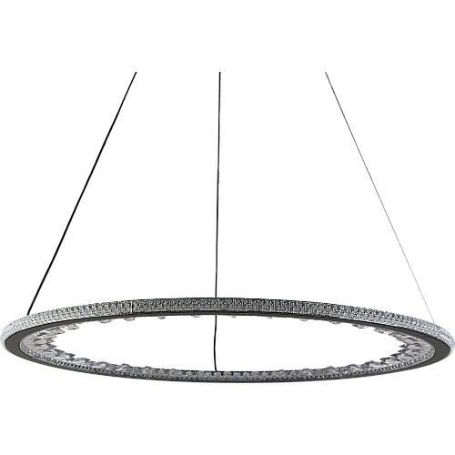 نجف مودرن اسود لون الانارة 3 اضاءات 105 واط مقاس 80 سم