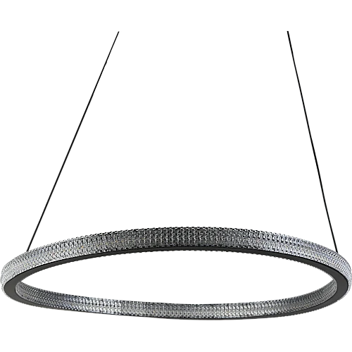 نجف مودرن اسود لون الانارة 3 اضاءات 75 واط قطر 60 سم