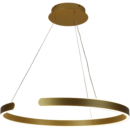 نجف مودرن ذهبي لون الانارة 3اضاءات 105 واط قطر 80 سم