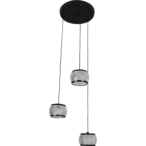 علاقي مودرن اسود لون الانارة 3اضاءات 30 واط ثلاثي