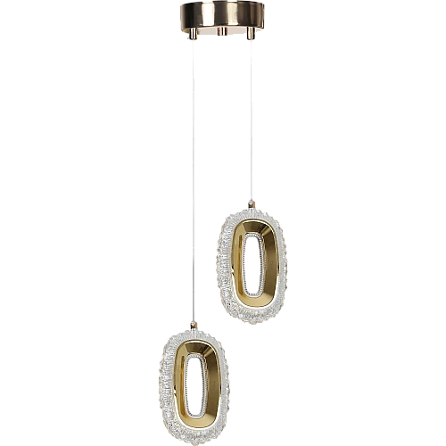 علاقي مودرن ذهبي لون الانارة 3 اضاءات 18 واط