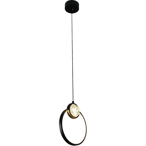 علاقي مودرن اسود لون الانارة 3اضاءات 20 واط مفرد