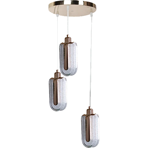 علاقي مودرن ذهبي لون الانارة 3 اضاءات واط 12