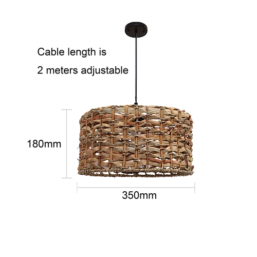 علاقي بني E27*1L قطر 35 سم
