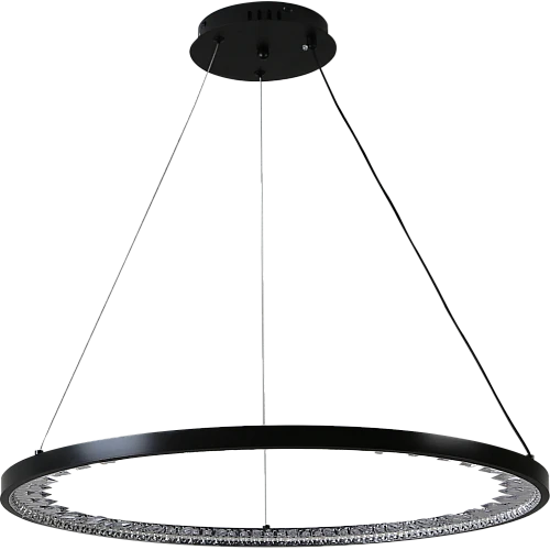 نجف مودرن اسود لون الانارة 3اضاءات 55 واط قطر 800 ملم