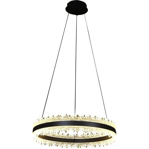 نجف مودرن اسود لون الانارة 3 اضاءات 55 واط قطر 40 سم