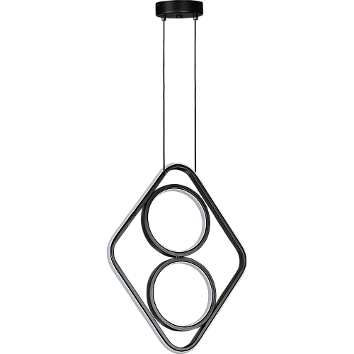 علاقي مودرن400*310 اسود لون الانارة 3 اضاءات 60 واط