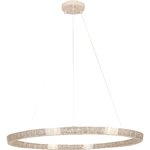 نجف مودرن ابيض لون الانارة 3 اضاءات 115 واط مقاس 800 ملم