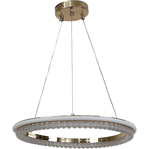 علاقي مودرن ذهبي لون الانارة 3 اضاءات 60 واط قطر 40 سم