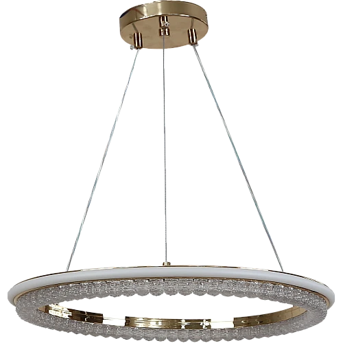 علاقي مودرن ذهبي لون الانارة 3 اضاءات 85 واط قطر 60 سم