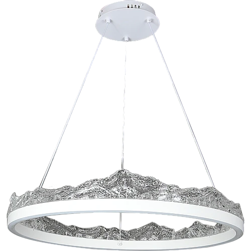 علاقي مودرن ابيض لون الانارة 3 اضاءات واط 105 مقاس 800 ملم