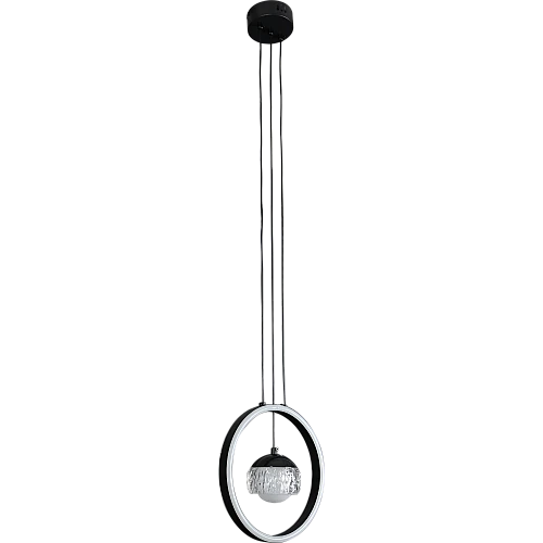 علاقي مودرن اسود لون الانارة 3 اضاءات 48 واط