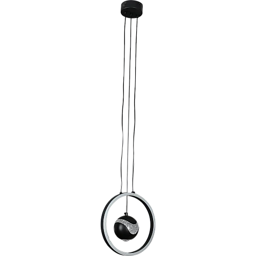 علاقي مودرن اسود لون الانارة 3 اضاءات 48 واط