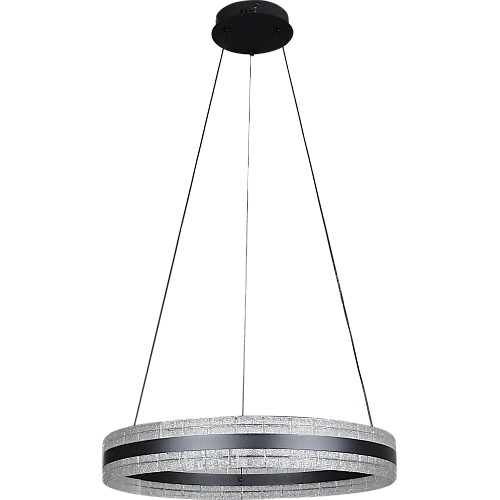 نجف مودرن اسود لون الانارة 3 اضاءات 75 واط مقاس 600 ملم