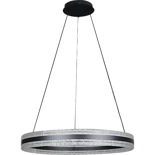 نجف مودرن اسود لون الانارة 3 اضاءات 105 واط مقاس 800 ملم