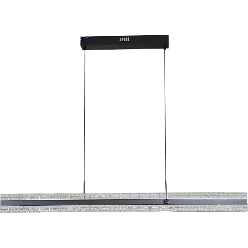 نجف مودرن اسود لون الانارة 3 اضاءات 55 واط مقاس 1200 ملم