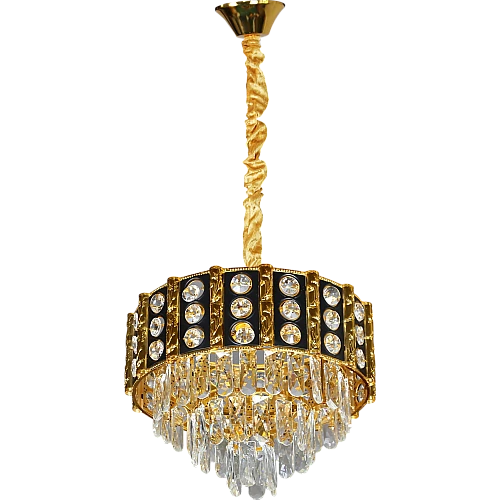 علاقي مودرن ذهبي E14*5 مقاس 400 ملم