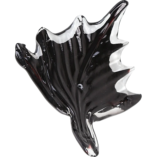 ورق شجر كريستال لون اسود (عبوة 1 حبة)  ورق شجر كريستال لون اسود (عبوة 1 حبة)